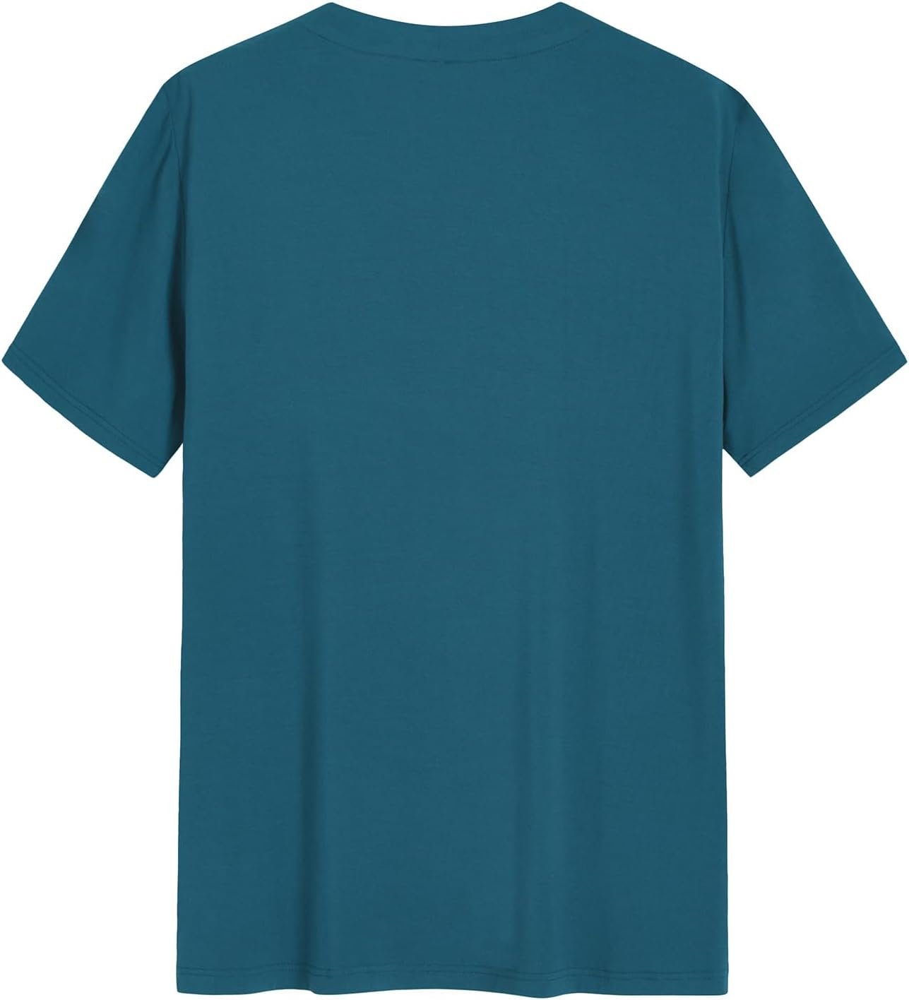 Men's Viscose Pajama Top Button Up Sleep Shirt - Image 2