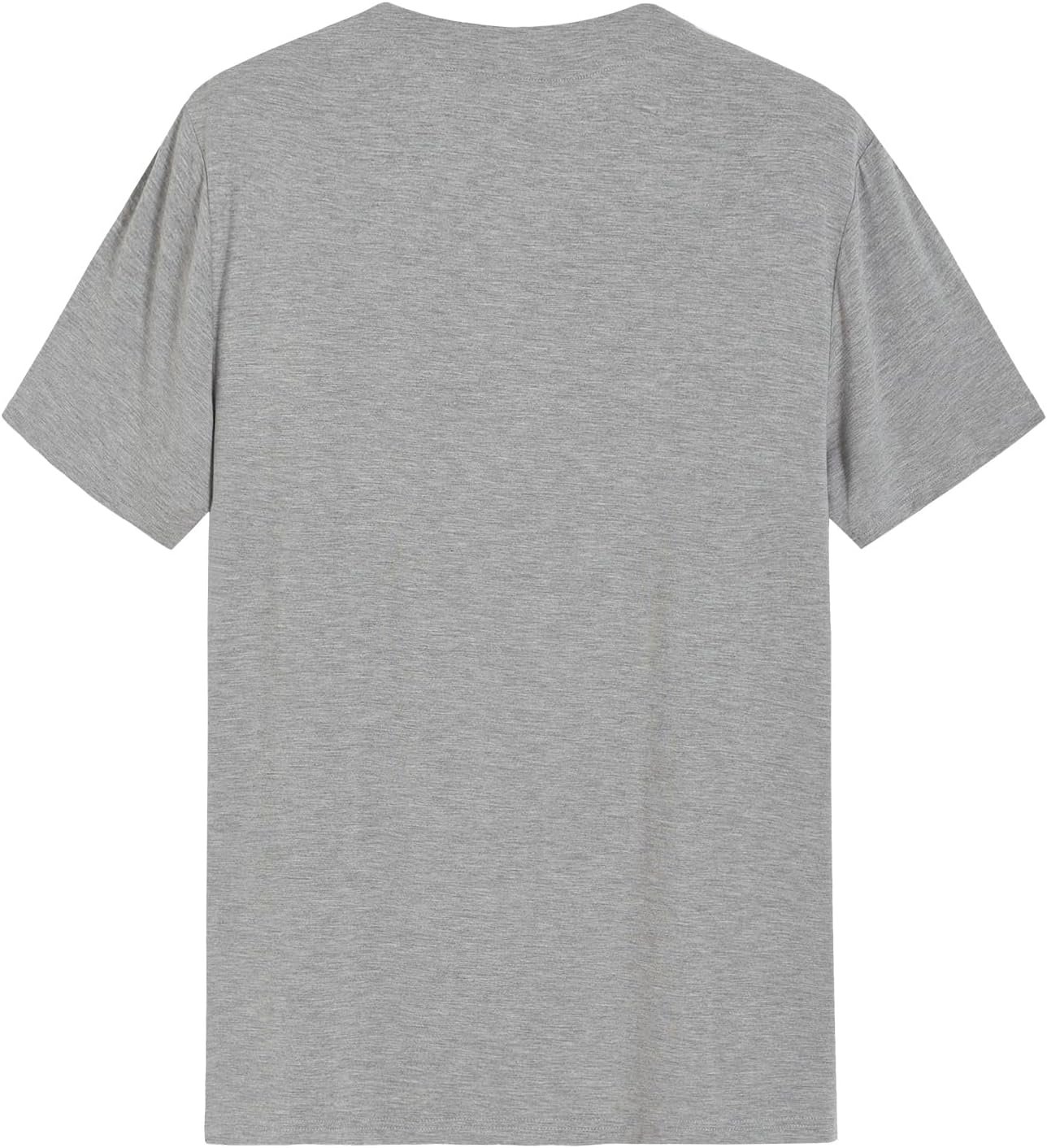 Men's Viscose Pajama Top Button Up Sleep Shirt - Image 2